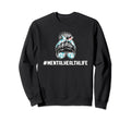 Appreciation Day Messy Bun Work Sweatshirt - Streetwear Style for Adults - T-Shirt, Sweatshirt, Hoodie
