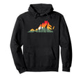 Hike Virginia Outdoor Hiking Typography Hoodie - Unique Graphic for Adults - T-Shirt, Sweatshirt, Hoodie