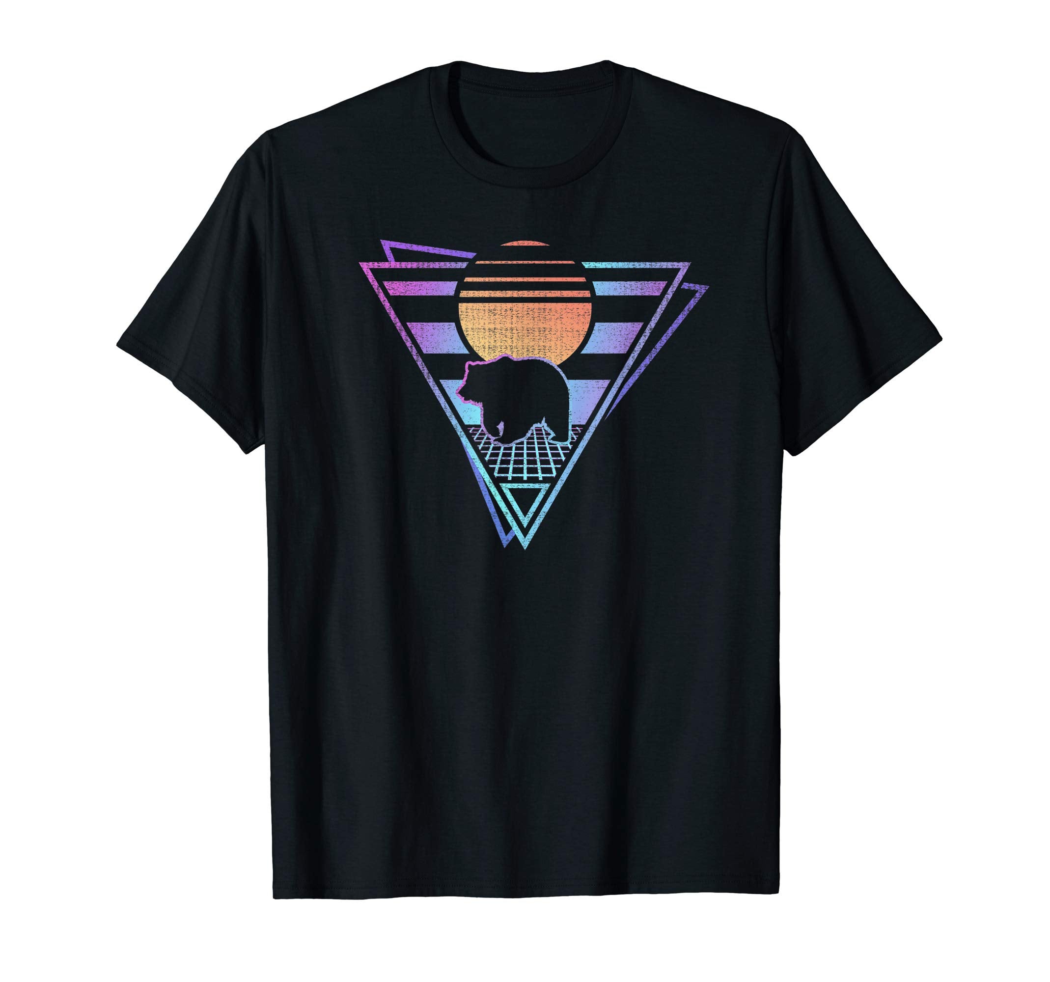Bear Brown Grizzly 80S Gift T-Shirt - Trendy Graphic for Adults - T-Shirt, Sweatshirt, Hoodie