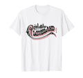 Cleveland Ohio Skyline Typography T-Shirt - Aesthetic Graphic for Adults - T-Shirt, Sweatshirt, Hoodie