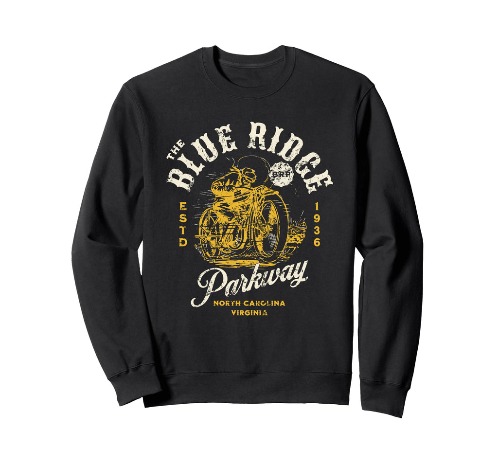 Blue Ridge Parkway Va And Nc Usa Sweatshirt - Novelty Apparel for Adults - T-Shirt, Sweatshirt, Hoodie