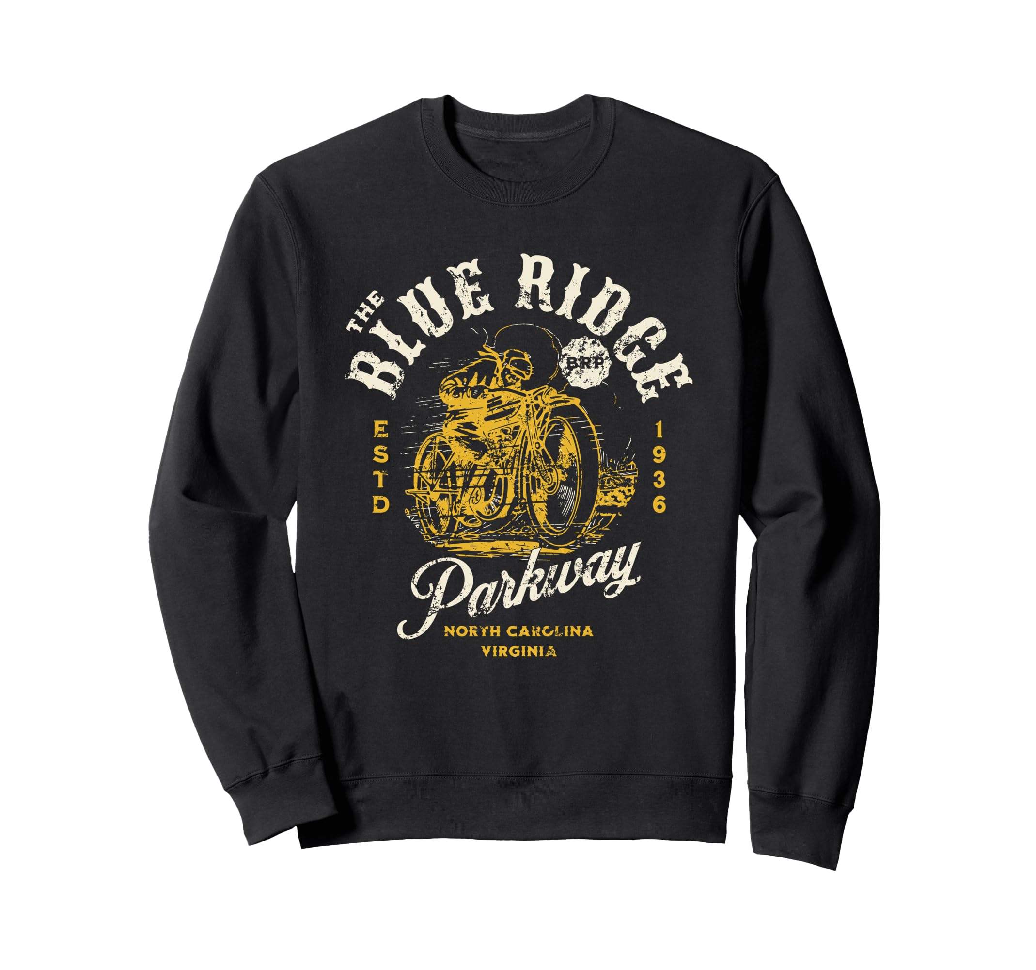 Blue Ridge Parkway Va And Nc Usa Sweatshirt - Novelty Apparel for Adults - T-Shirt, Sweatshirt, Hoodie