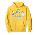 Duck Most Definitely Not All Row Hoodie - Casual Everyday Wear Unisex - T-Shirt, Sweatshirt, Hoodie
