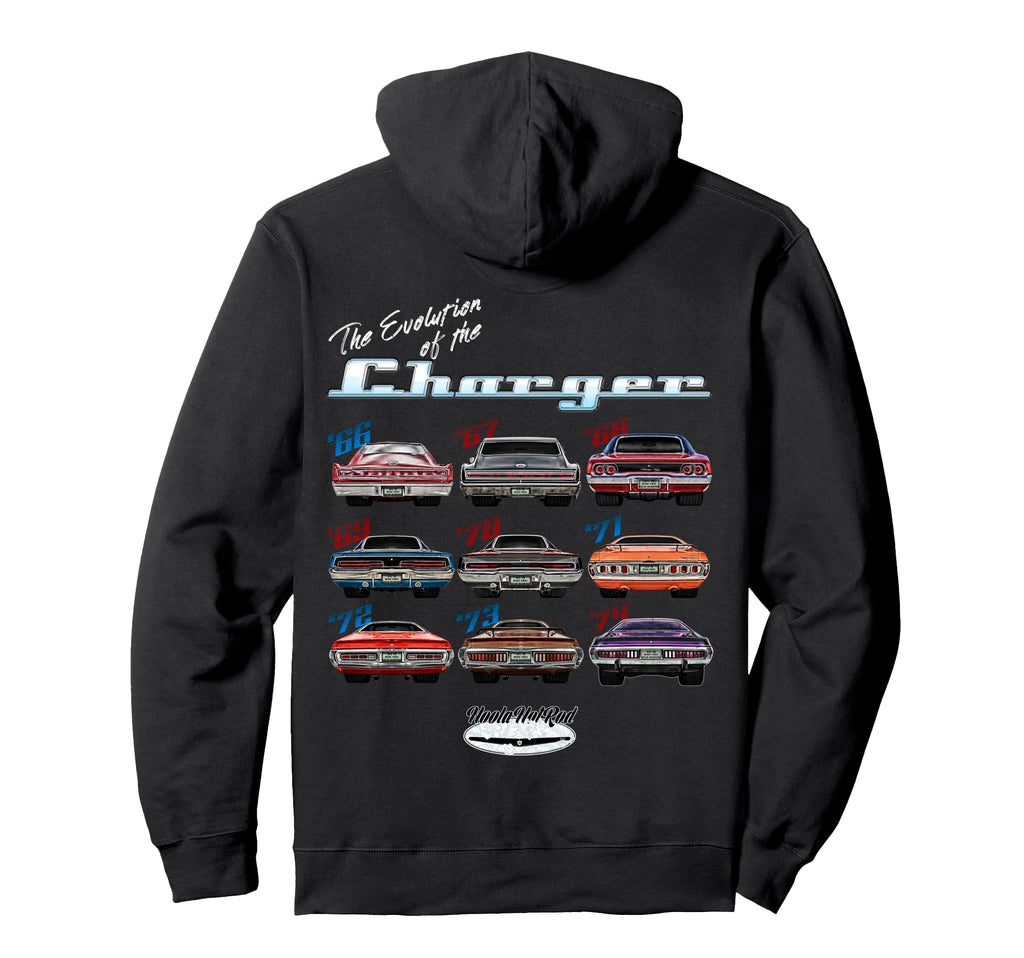 Evolution Charger Super Bee Hot Rod Hoodie - Casual Everyday Wear Unisex - T-Shirt, Sweatshirt, Hoodie