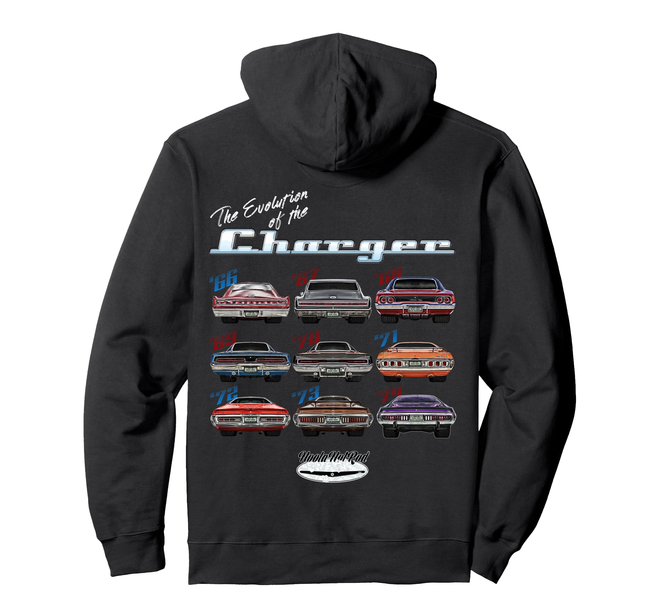 Evolution Charger Super Bee Hot Rod Hoodie - Casual Everyday Wear Unisex - T-Shirt, Sweatshirt, Hoodie