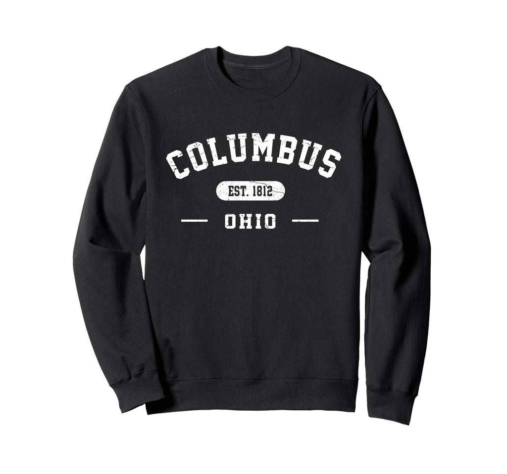 Columbus Ohio Est 1812 Pride Sweatshirt - Streetwear Style for Adults - T-Shirt, Sweatshirt, Hoodie