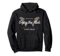 Freedom Enjoy Ride Motorcycle Bike Hoodie - Unique Graphic Men Women - T-Shirt, Sweatshirt, Hoodie