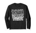 Im Overthinker But Also Idgafer T-Shirt - Streetwear Style for Adults - T-Shirt, Sweatshirt, Hoodie