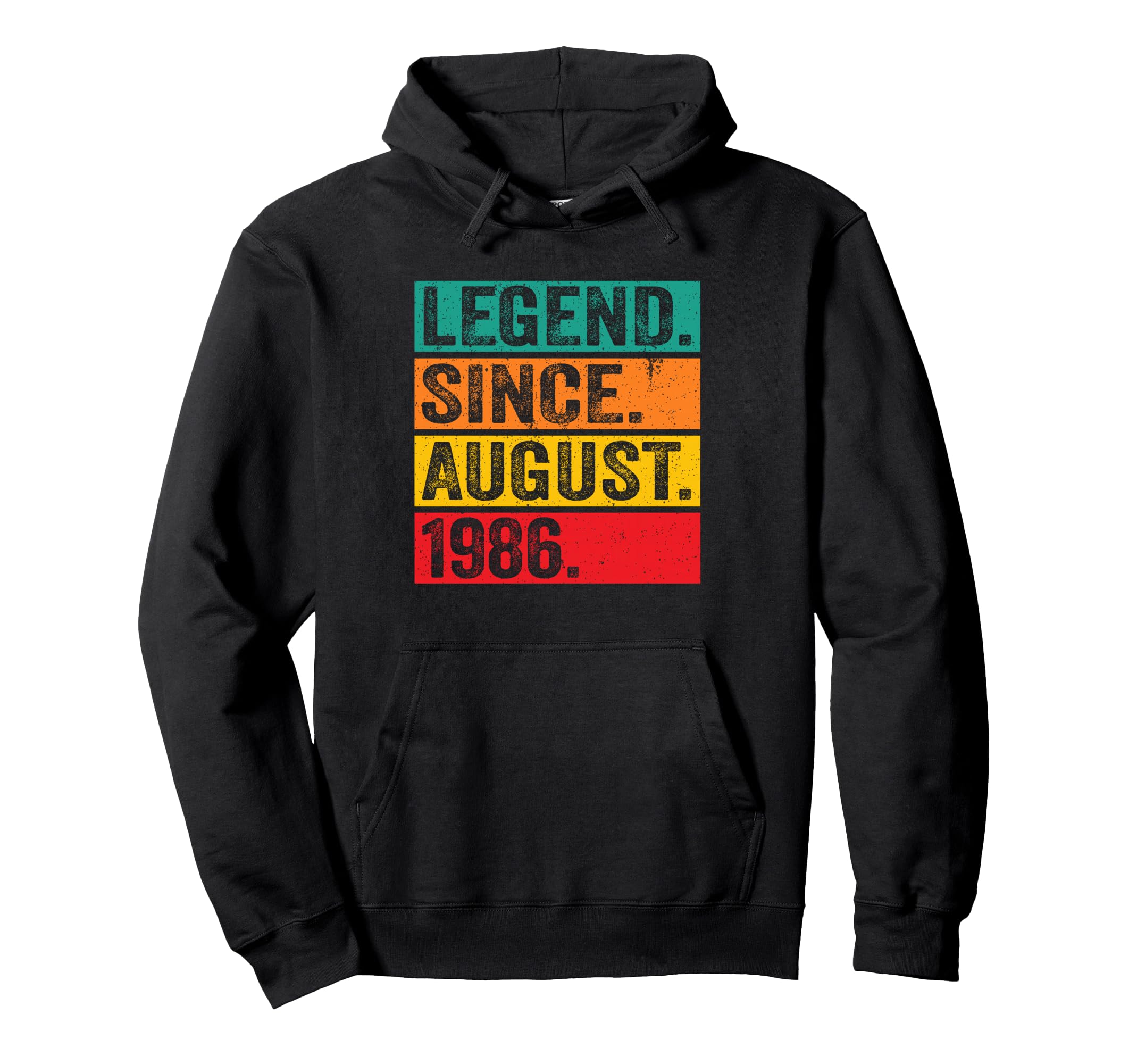 Legend Since August 1986 40Th Birthday 40 Hoodie - Streetwear Style Unisex - T-Shirt, Sweatshirt, Hoodie