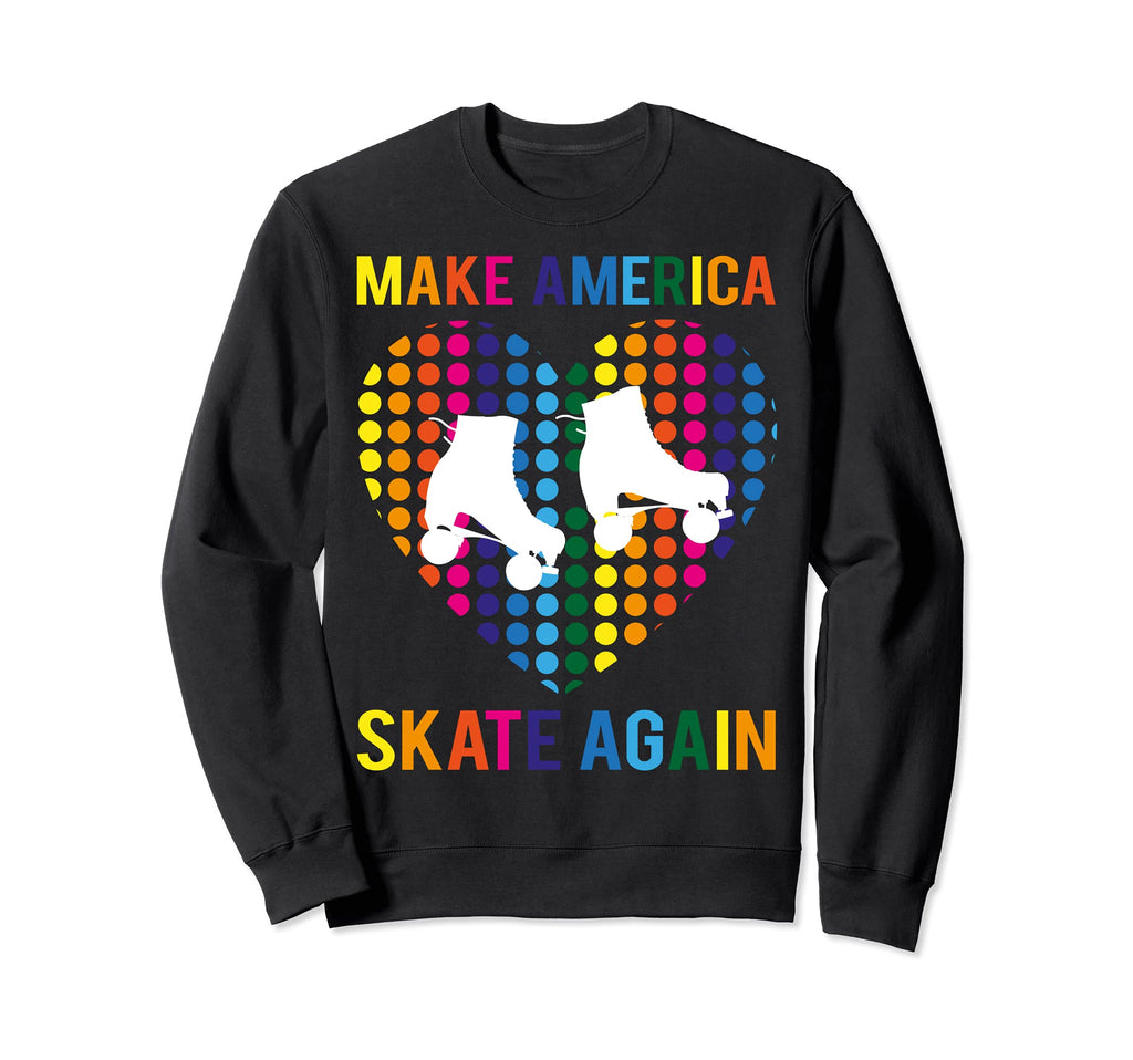 Roller Skate Derby Sweatshirt - Fun Novelty Design Unisex - T-Shirt, Sweatshirt, Hoodie