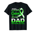 I Wear Green My Dad Mental Health T-Shirt - Graphic Print for Adults - T-Shirt, Sweatshirt, Hoodie