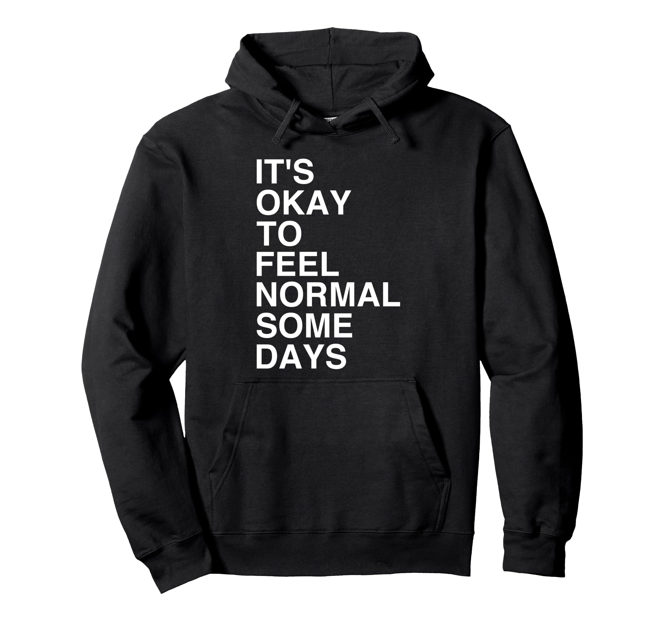 Minimalist Mental Health Awareness Hoodie - Fun Novelty Design Unisex - T-Shirt, Sweatshirt, Hoodie