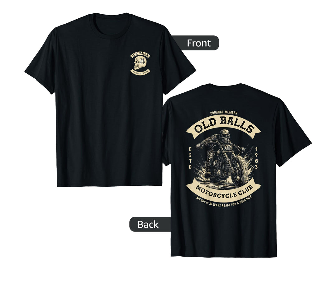 Funny 60Th Birthday Motorcycle Biker T-Shirt - Streetwear Style for Adults - T-Shirt, Sweatshirt, Hoodie