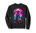 Vaporwave Geisha 80S Synthwave 17 Sweatshirt - Fun Novelty Design Unisex - T-Shirt, Sweatshirt, Hoodie