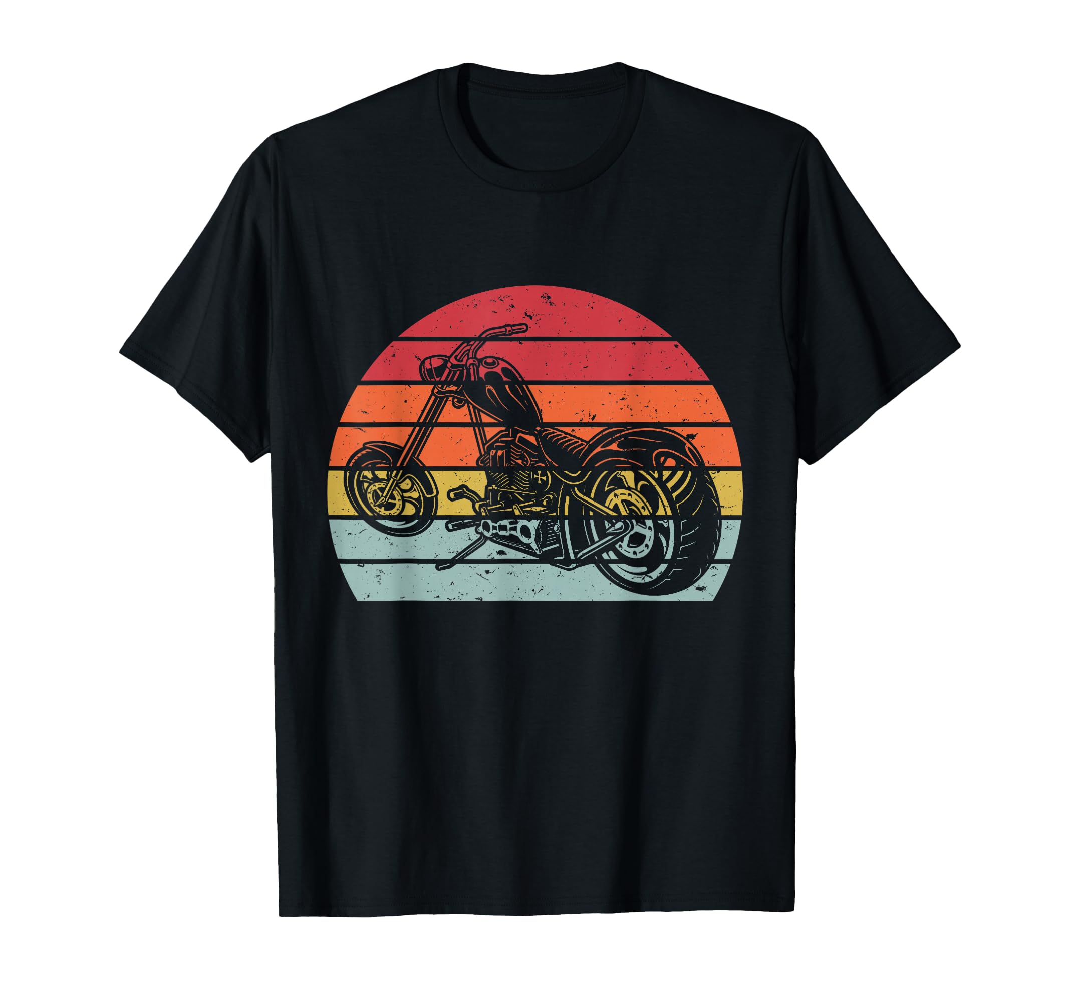 Motorcycle Biker Sunset T-Shirt - Graphic Print for Adults - T-Shirt, Sweatshirt, Hoodie