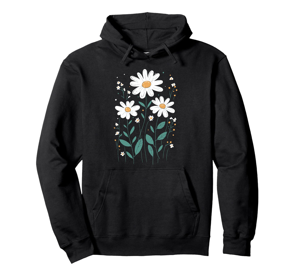Wildflowers Flowers Pattern Summer Hoodie - Custom Art Print Men Women - T-Shirt, Sweatshirt, Hoodie