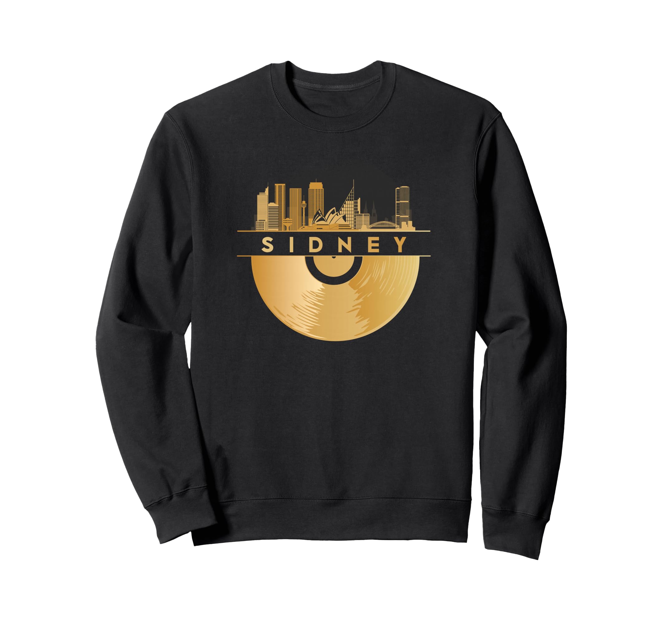 Vinyl Record Player Disco Music Sweatshirt - Aesthetic Graphic for Adults - T-Shirt, Sweatshirt, Hoodie