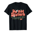 Do Not Disturb My Vibe Peace Joy T-Shirt - Minimalist Print Men Women - T-Shirt, Sweatshirt, Hoodie