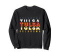 Tulsa Oklahoma Urban Typography Sweatshirt - Novelty Apparel for Adults - T-Shirt, Sweatshirt, Hoodie