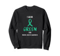 I Wear Green Mental Health Sweatshirt - Casual Everyday Wear for Adults - T-Shirt, Sweatshirt, Hoodie