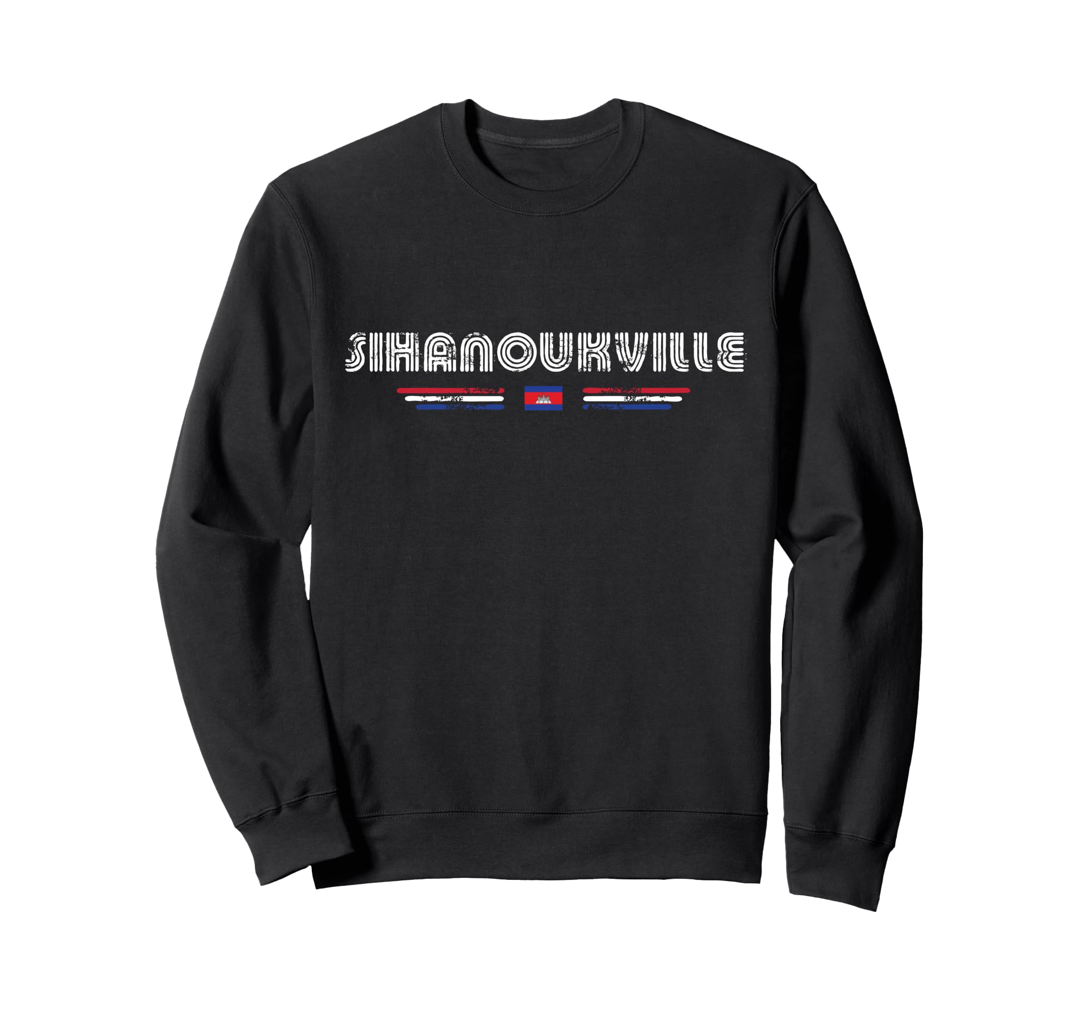 Sihanoukville Cambodia 70S 80S Sweatshirt - Streetwear Style Men Women - T-Shirt, Sweatshirt, Hoodie