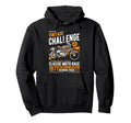 Challenge Motorcycle Race Hoodie - Aesthetic Graphic Men Women - T-Shirt, Sweatshirt, Hoodie