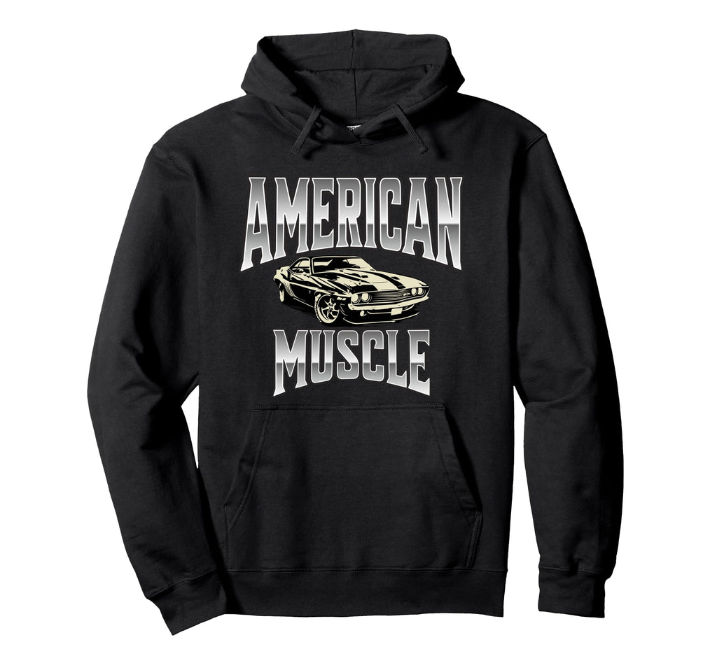 American Muscle Car Car Hoodie - Casual Everyday Wear for Adults - T-Shirt, Sweatshirt, Hoodie
