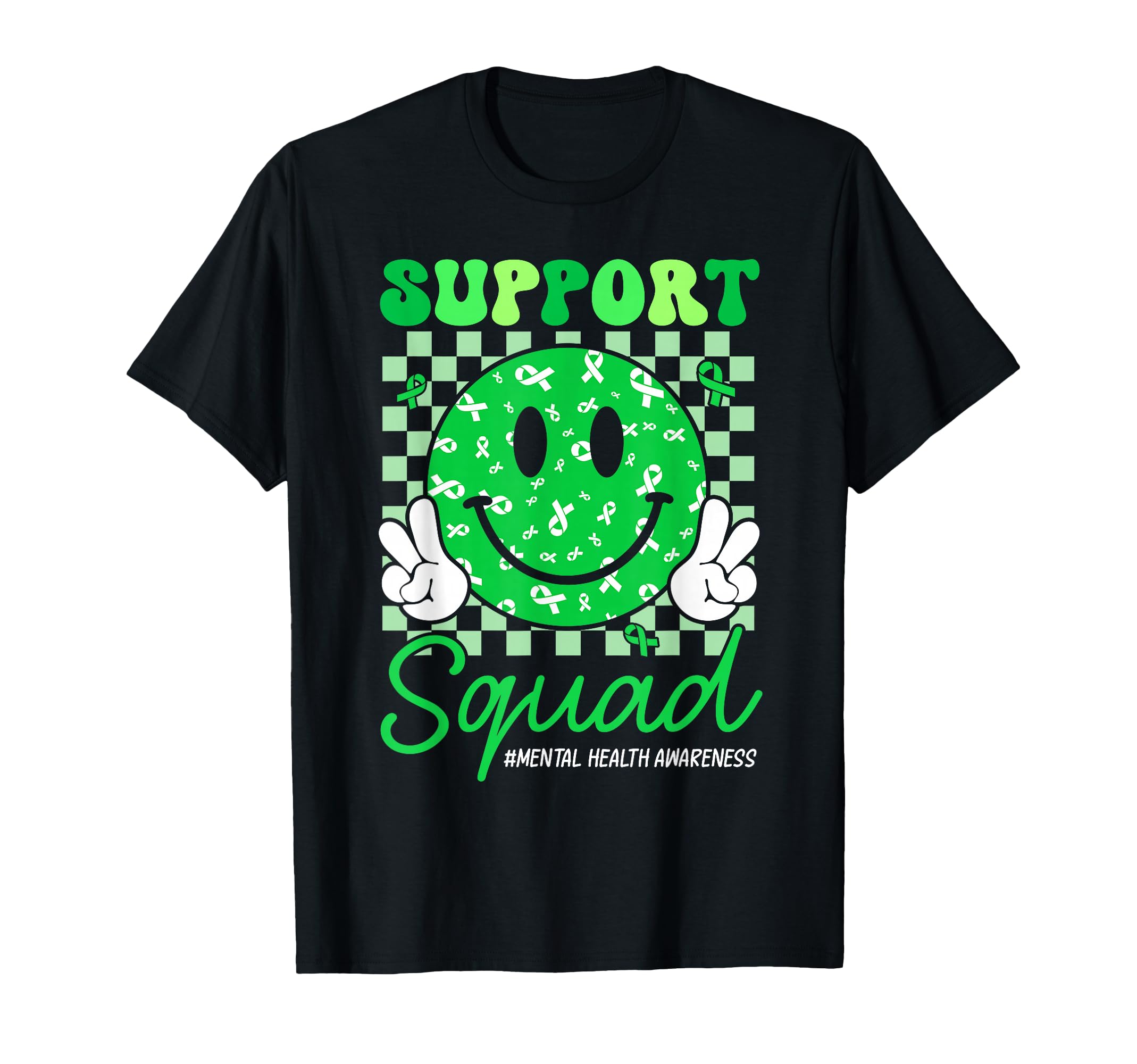 Support Squad Mental Health Matters T-Shirt - Minimalist Print Unisex - T-Shirt, Sweatshirt, Hoodie