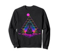 Synthwave Astronaut Cyberpunk 80S Sweatshirt - Custom Art Print Men Women - T-Shirt, Sweatshirt, Hoodie