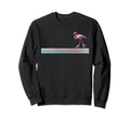 Roller Skating Flamingo Derby Skater Sweatshirt - Graphic Print Unisex - T-Shirt, Sweatshirt, Hoodie