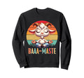 Funny Goat Yoga Baaa Maste Yogi Sweatshirt - Fun Novelty Design Men Women - T-Shirt, Sweatshirt, Hoodie