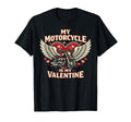 Motorcycle Biker Valentines Day My T-Shirt - Trendy Graphic Unisex - T-Shirt, Sweatshirt, Hoodie
