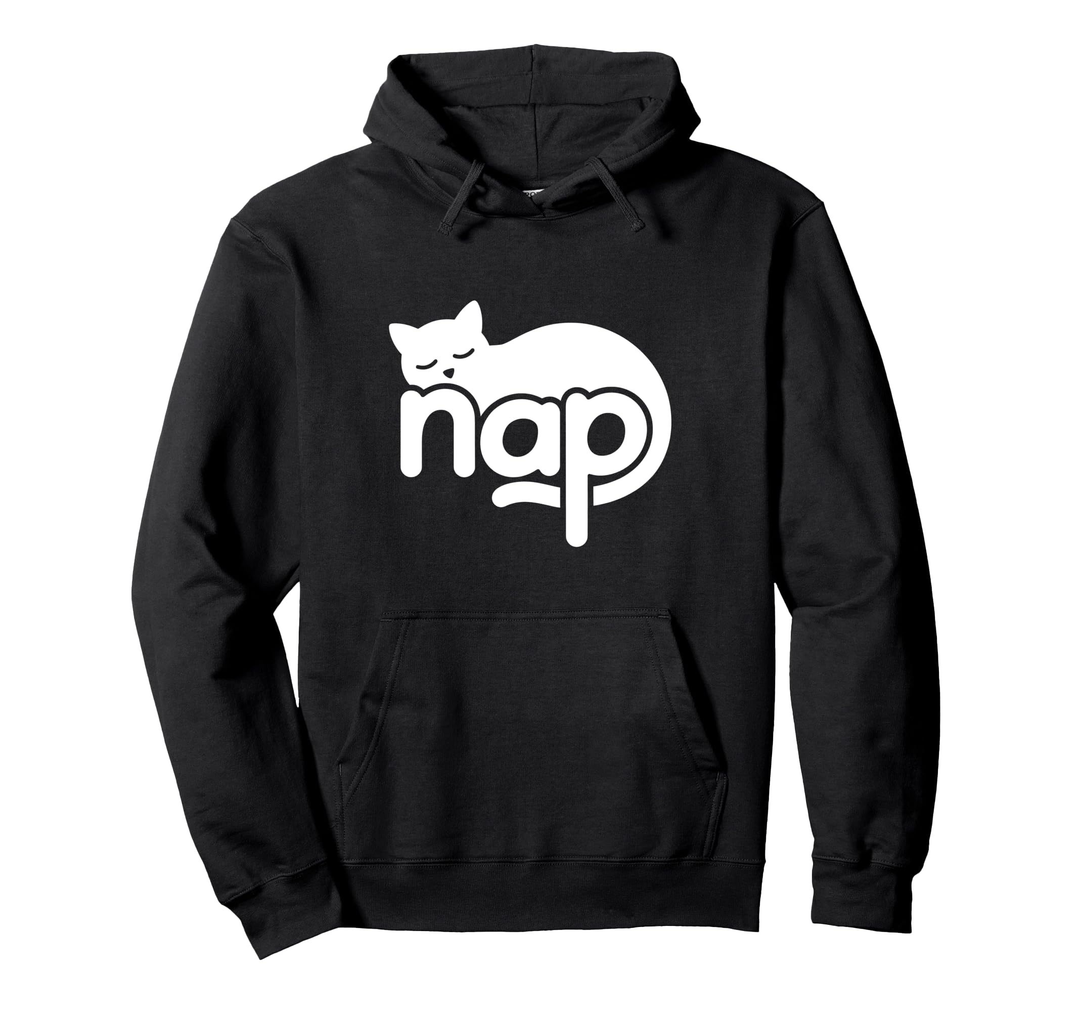 Nap Cat Word Art Napping Sleep Self Hoodie - Streetwear Style Men Women - T-Shirt, Sweatshirt, Hoodie