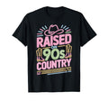 Western Cowboy Boots Hat Raised 90S T-Shirt - Unique Graphic for Adults - T-Shirt, Sweatshirt, Hoodie