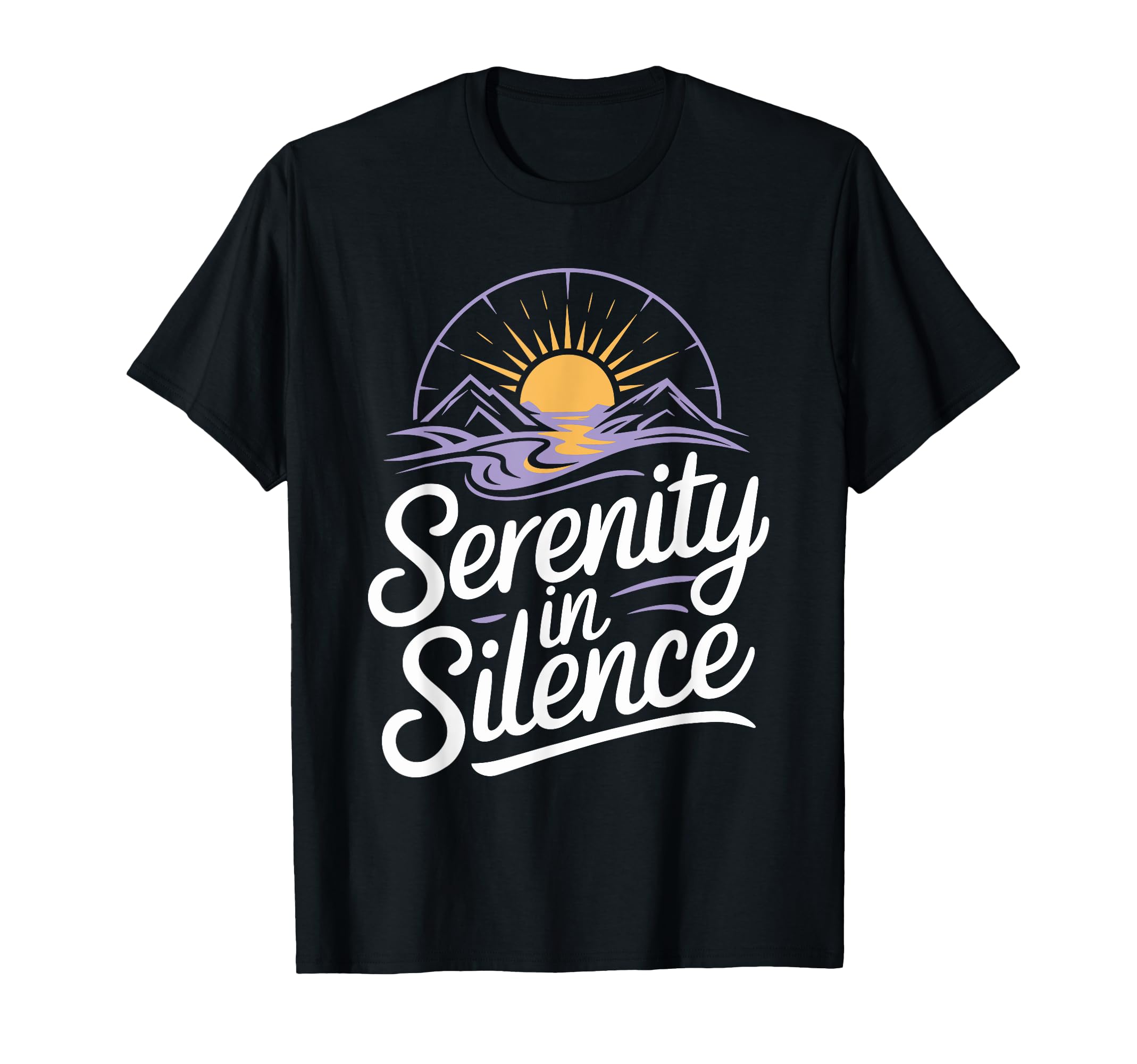Silent Retreat Participants T-Shirt - Fun Novelty Design Men Women - T-Shirt, Sweatshirt, Hoodie