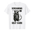 Funny Opossum Raccoon Screaming Is T-Shirt - Novelty Apparel for Adults - T-Shirt, Sweatshirt, Hoodie