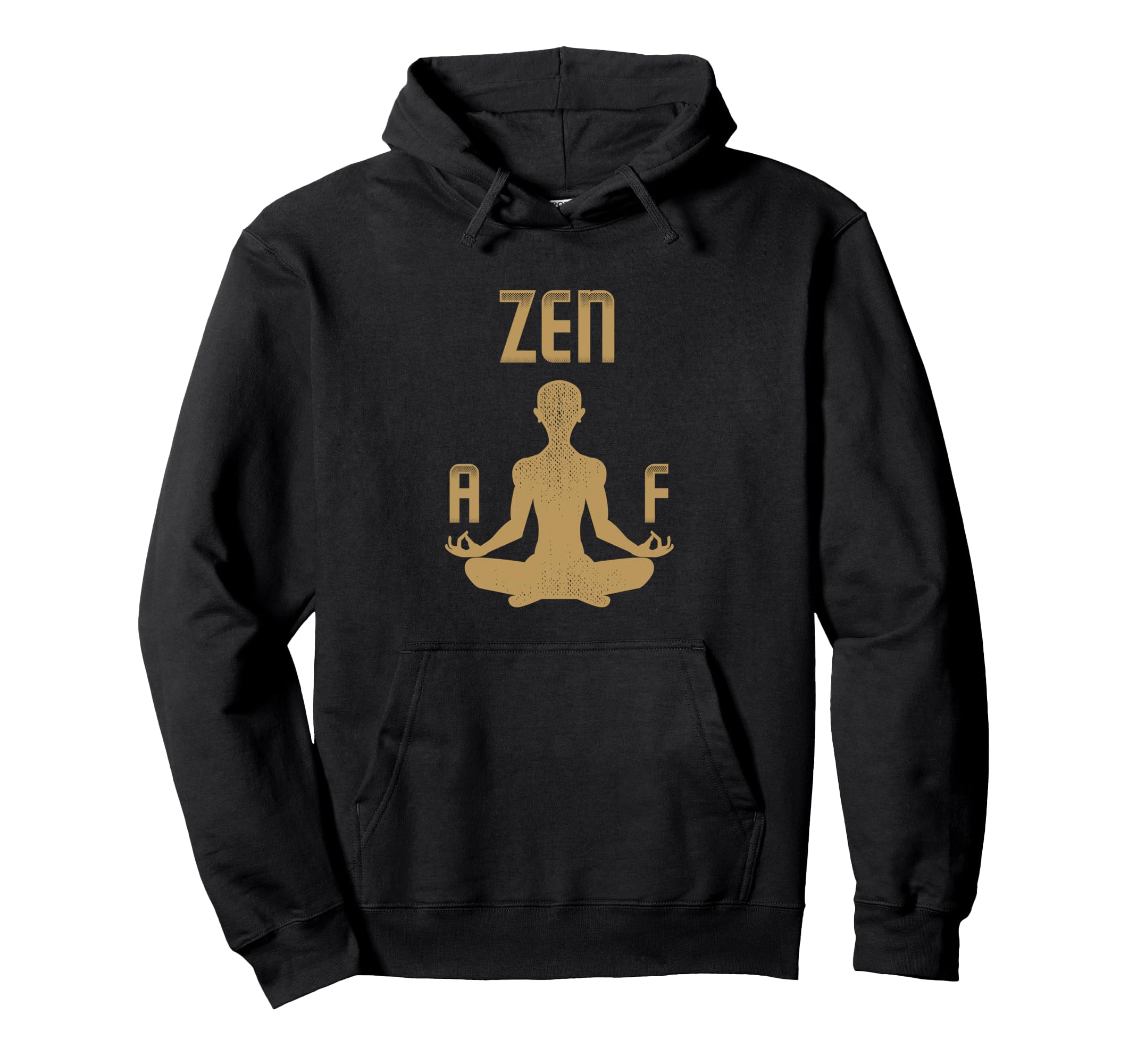 Zen F Buddha Meditation Yoga Hoodie - Aesthetic Graphic Men Women - T-Shirt, Sweatshirt, Hoodie