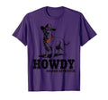Howdy Golden Retriever Cowboy Dog Lovers T-Shirt - Novelty Apparel Unisex - T-Shirt, Sweatshirt, Hoodie