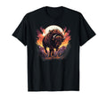 Bison Roaming Wild Western Mens T-Shirt - Custom Art Print for Adults - T-Shirt, Sweatshirt, Hoodie