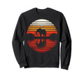 Elephant Sunset Safari 70S Sweatshirt - Casual Everyday Wear for Adults - T-Shirt, Sweatshirt, Hoodie
