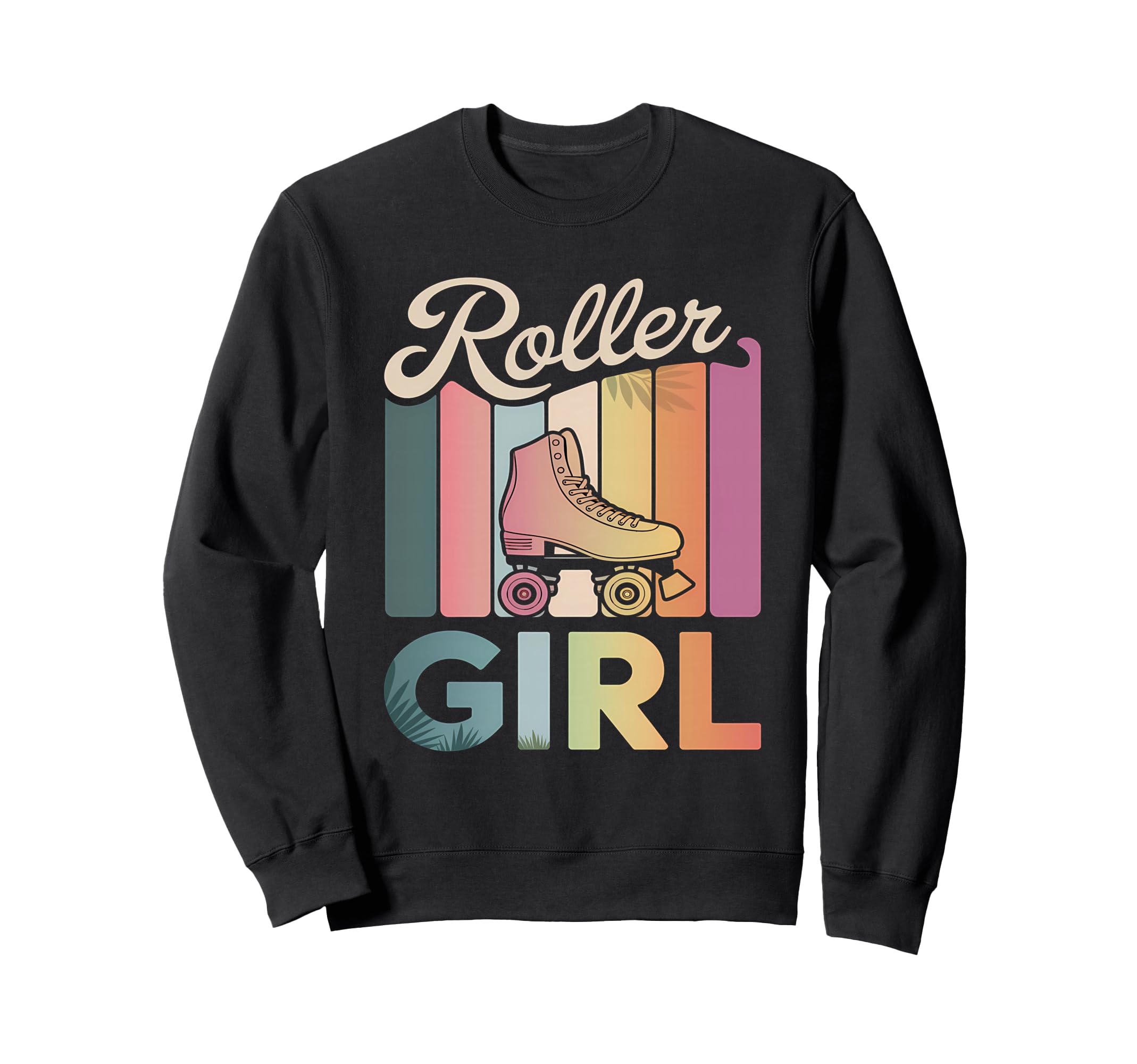 Roller Skater Roller Skating 70S 90S 80S Sweatshirt - Graphic Print Unisex - T-Shirt, Sweatshirt, Hoodie