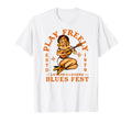 Play Freely Blues Fest Pinup Gift T-Shirt - Streetwear Style for Adults - T-Shirt, Sweatshirt, Hoodie