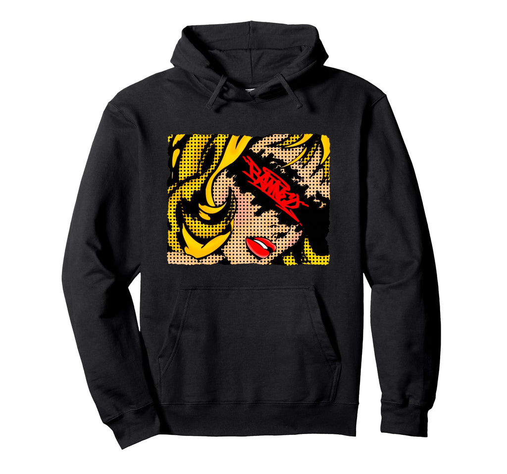 Pin Up Pop Art Comic Graffiti Tag Hoodie - Casual Everyday Wear Men Women - T-Shirt, Sweatshirt, Hoodie