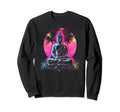 Vaporwave Buddha 80S Synthwave 2 Sweatshirt - Minimalist Print Unisex - T-Shirt, Sweatshirt, Hoodie
