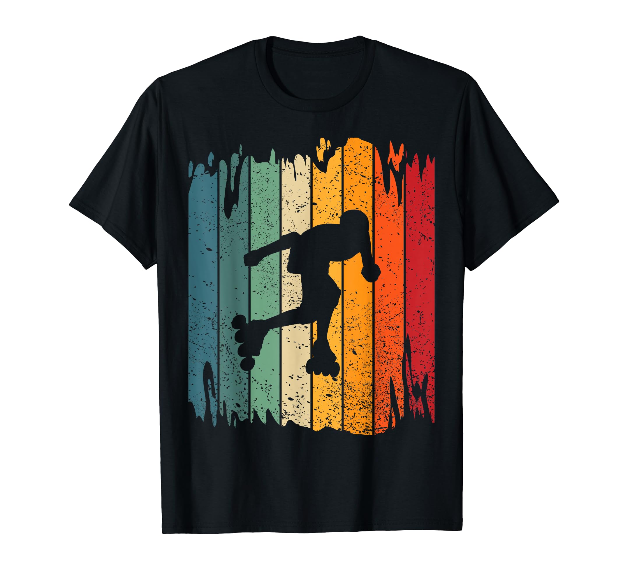 Roller Skate Skating 70S 80S T-Shirt - Minimalist Print for Adults - T-Shirt, Sweatshirt, Hoodie
