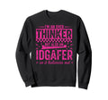 Overthinker Idgaf Balance Funny Outfit Sweatshirt - Trendy Graphic Unisex - T-Shirt, Sweatshirt, Hoodie