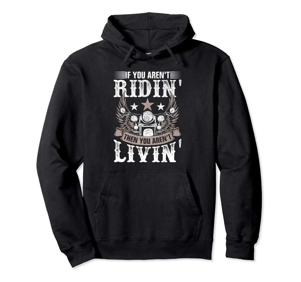 Motorcycle Hoodie - Fun Novelty Design for Adults - T-Shirt, Sweatshirt, Hoodie