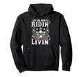 Motorcycle Hoodie - Fun Novelty Design for Adults - T-Shirt, Sweatshirt, Hoodie