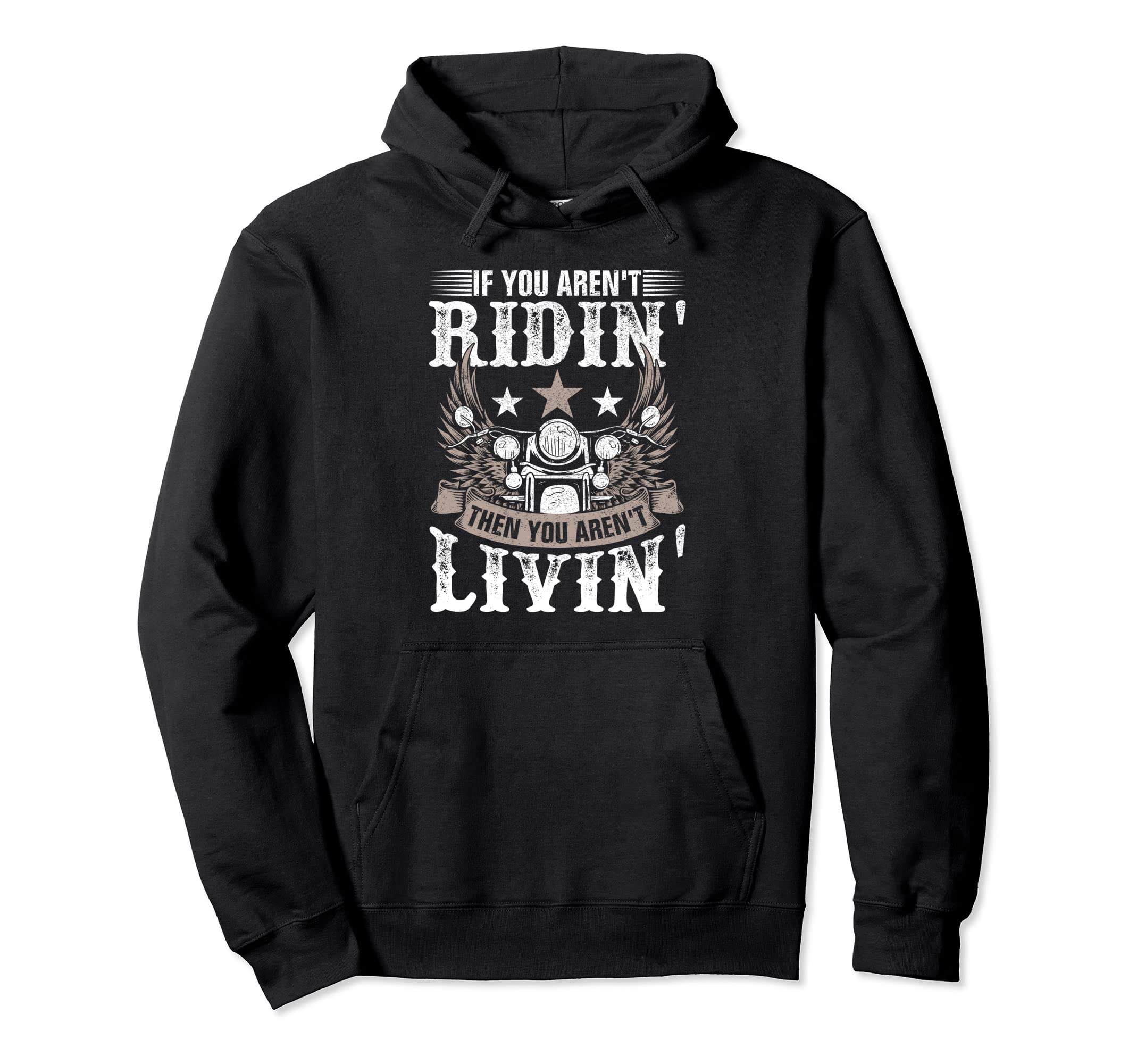 Motorcycle Hoodie - Fun Novelty Design for Adults - T-Shirt, Sweatshirt, Hoodie