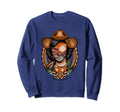 Faceless Cowgirl Trendy Sweatshirt - Novelty Apparel for Adults - T-Shirt, Sweatshirt, Hoodie